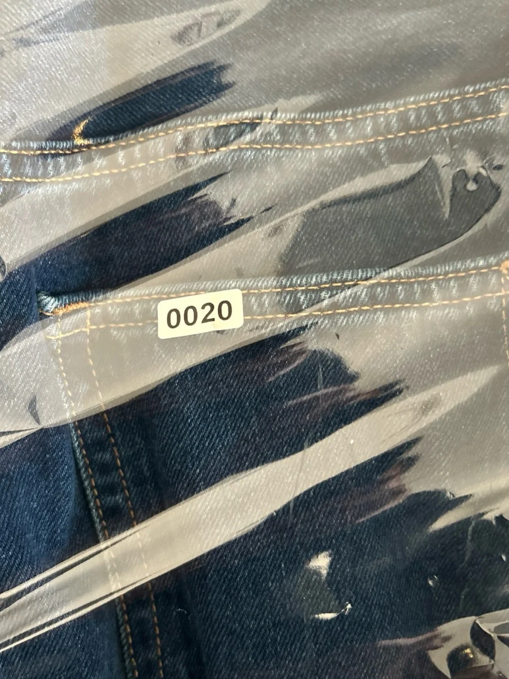 Gap Teen Boys Jeans Sz 18 Blue Original Straight Dark Wash Denim Pants
